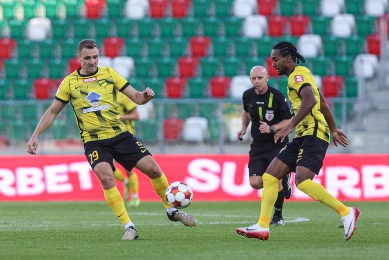 Football. Betclic I liga. Wieczysta Krakow - Gornik Leczna. 25.08.2025