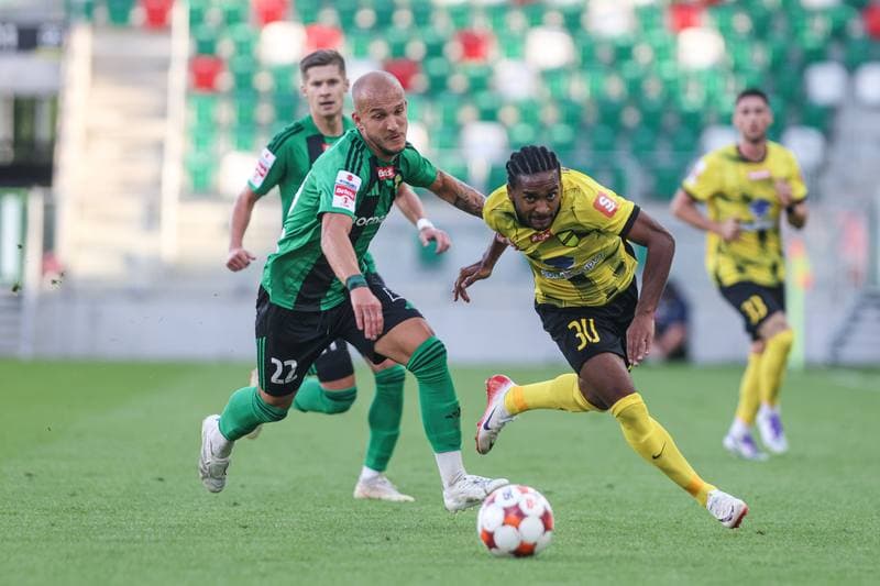 Football. Betclic I liga. Wieczysta Krakow - Gornik Leczna. 25.08.2025