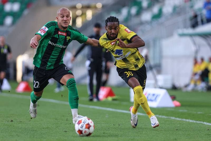 Football. Betclic I liga. Wieczysta Krakow - Gornik Leczna. 25.08.2025