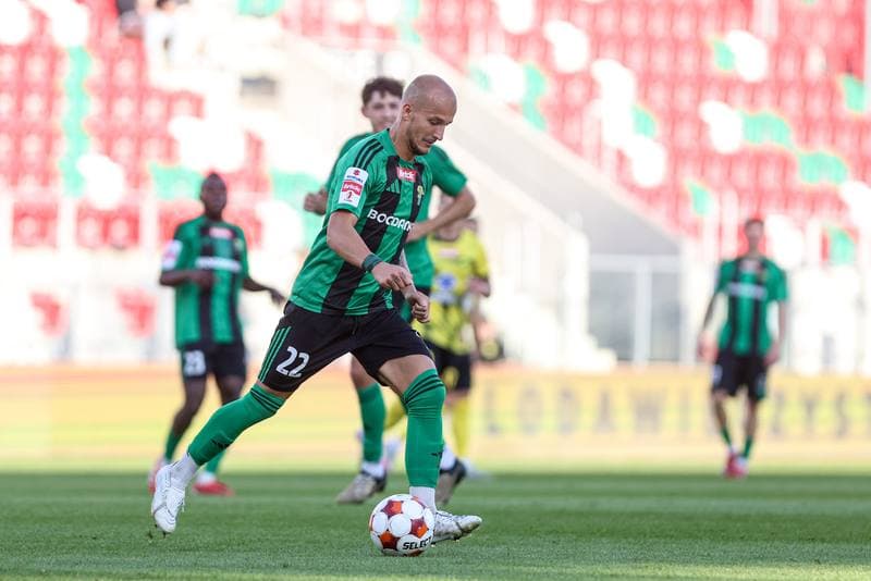 Football. Betclic I liga. Wieczysta Krakow - Gornik Leczna. 25.08.2025