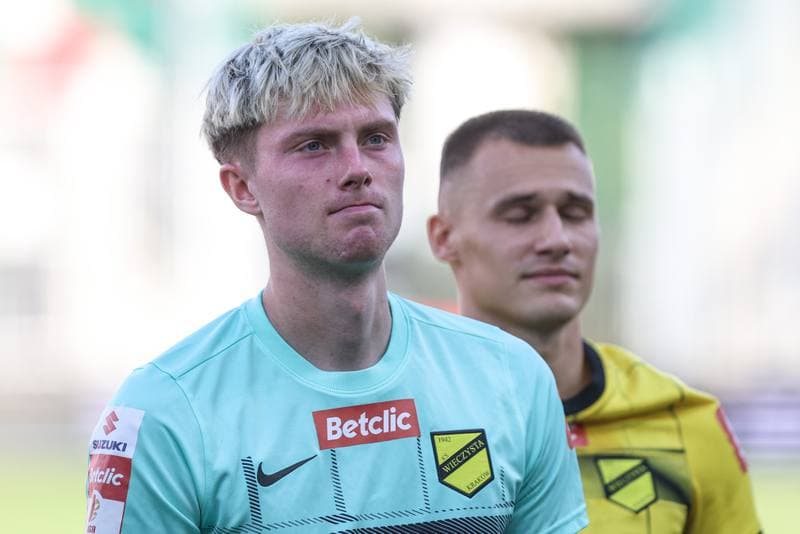 Football. Betclic I liga. Wieczysta Krakow - Gornik Leczna. 25.08.2025