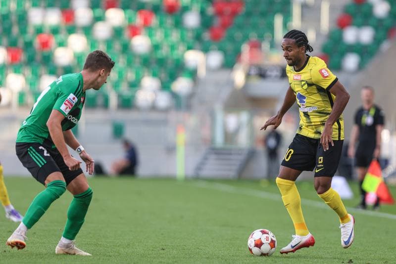 Football. Betclic I liga. Wieczysta Krakow - Gornik Leczna. 25.08.2025