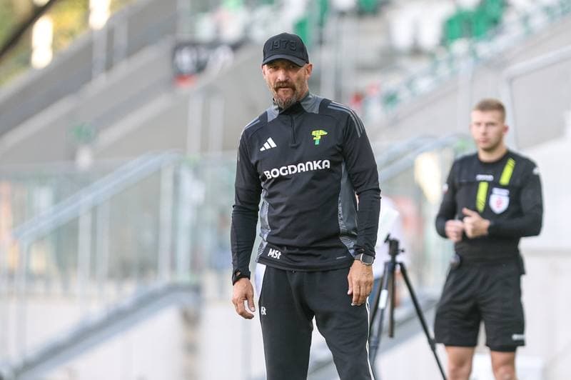 Football. Betclic I liga. Wieczysta Krakow - Gornik Leczna. 25.08.2025