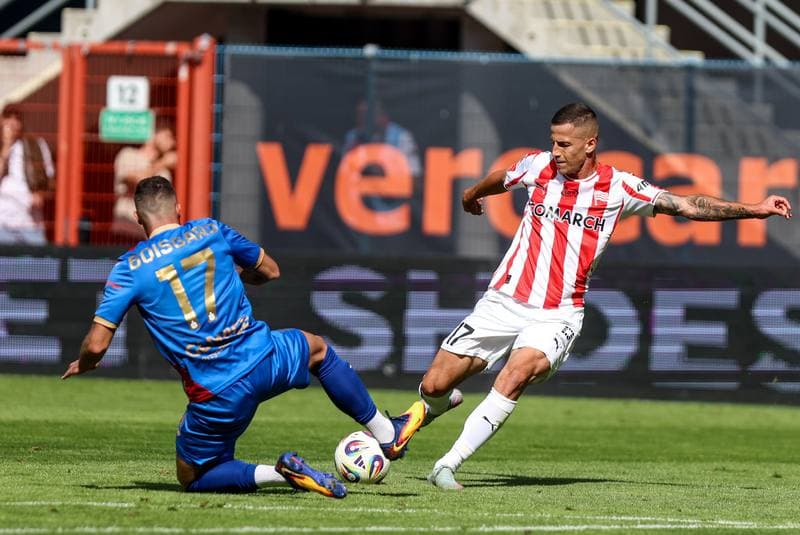 Football. PKO BP Ekstraklasa. Piast Gliwice - Cracovia Krakow. 24.08.2025