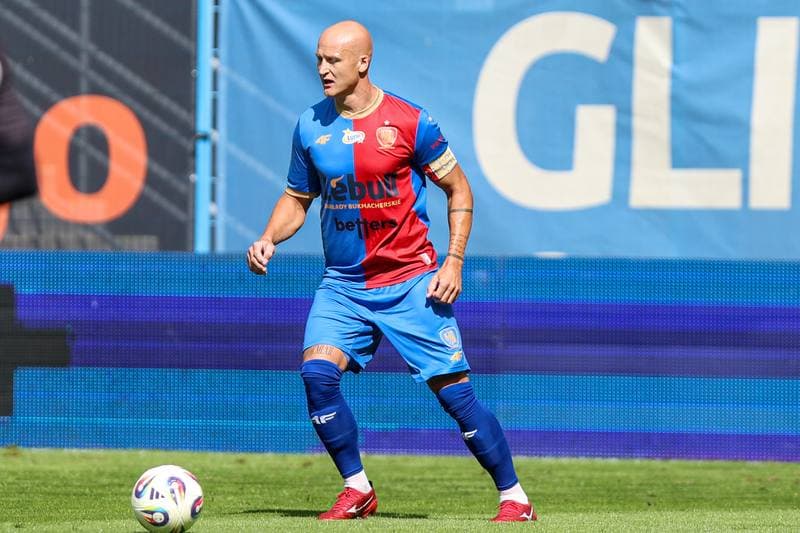 Football. PKO BP Ekstraklasa. Piast Gliwice - Cracovia Krakow. 24.08.2025