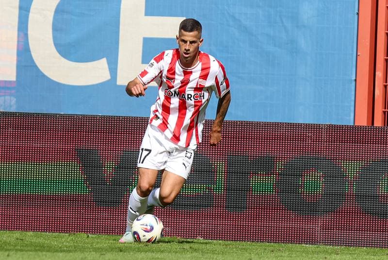 Football. PKO BP Ekstraklasa. Piast Gliwice - Cracovia Krakow. 24.08.2025