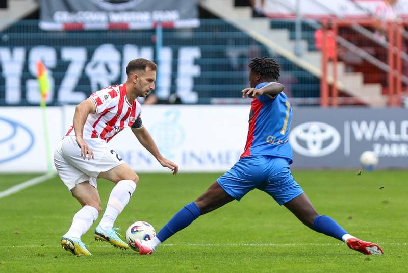 Football. PKO BP Ekstraklasa. Piast Gliwice - Cracovia Krakow. 24.08.2025