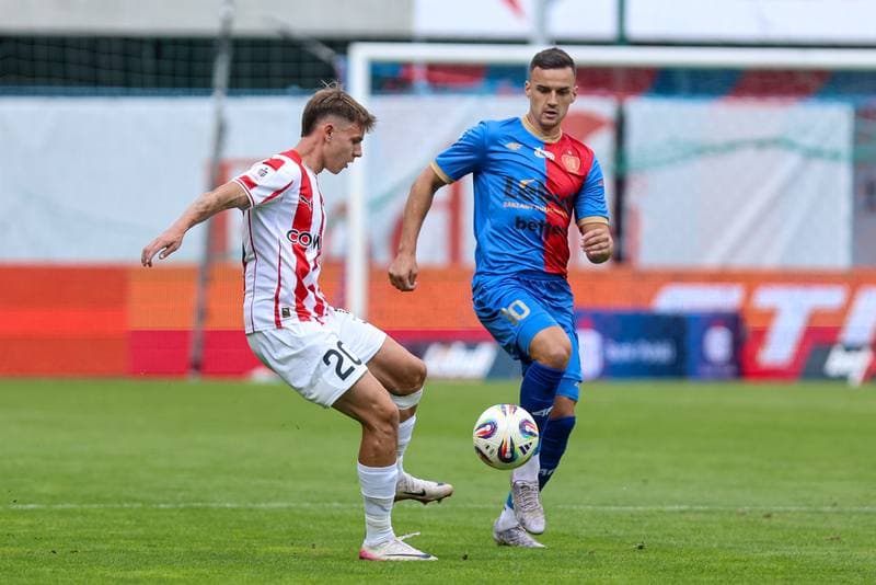 Football. PKO BP Ekstraklasa. Piast Gliwice - Cracovia Krakow. 24.08.2025