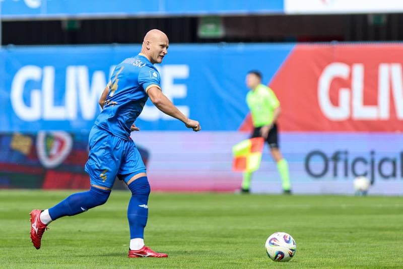 Football. PKO BP Ekstraklasa. Piast Gliwice - Cracovia Krakow. 24.08.2025