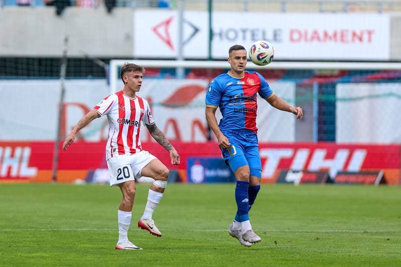 Football. PKO BP Ekstraklasa. Piast Gliwice - Cracovia Krakow. 24.08.2025