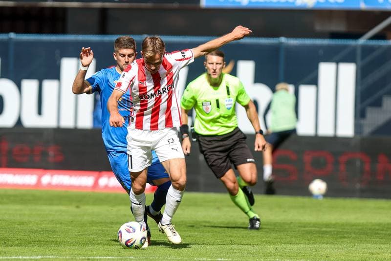Football. PKO BP Ekstraklasa. Piast Gliwice - Cracovia Krakow. 24.08.2025
