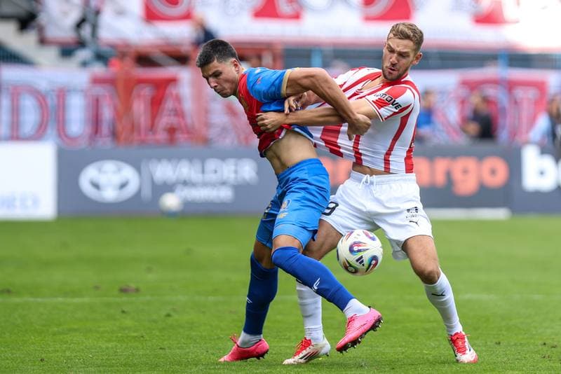 Football. PKO BP Ekstraklasa. Piast Gliwice - Cracovia Krakow. 24.08.2025