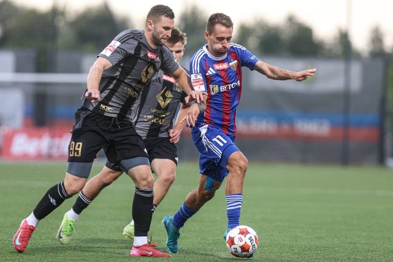 Football. Betclic I liga. Polonia Bytom - Pogon Grodzisk Mazowiecki. 20.08.2025