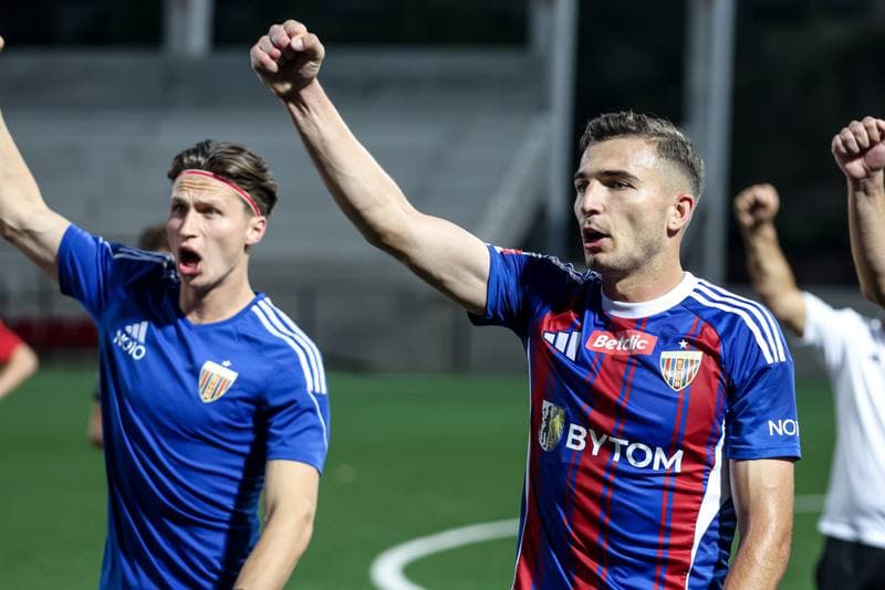 Football. Betclic I liga. Polonia Bytom - Pogon Grodzisk Mazowiecki. 20.08.2025