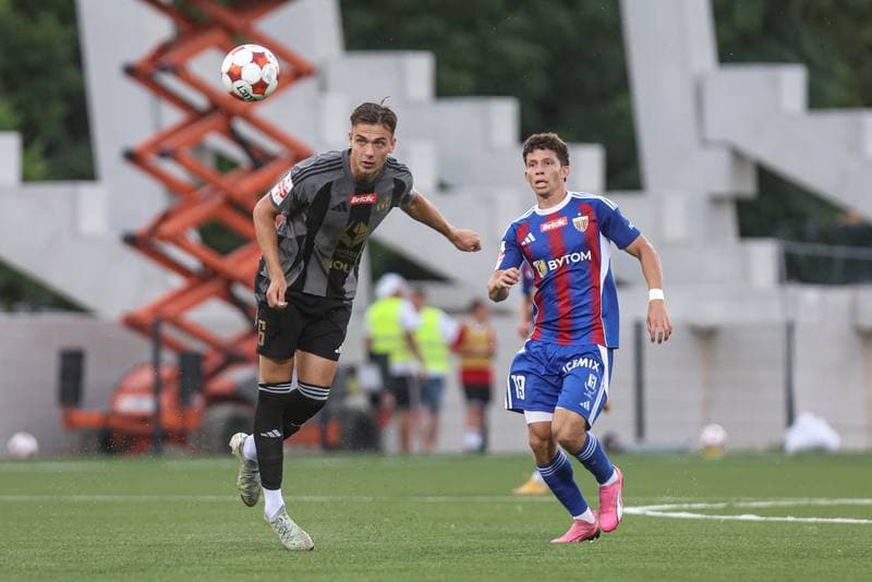 Football. Betclic I liga. Polonia Bytom - Pogon Grodzisk Mazowiecki. 20.08.2025