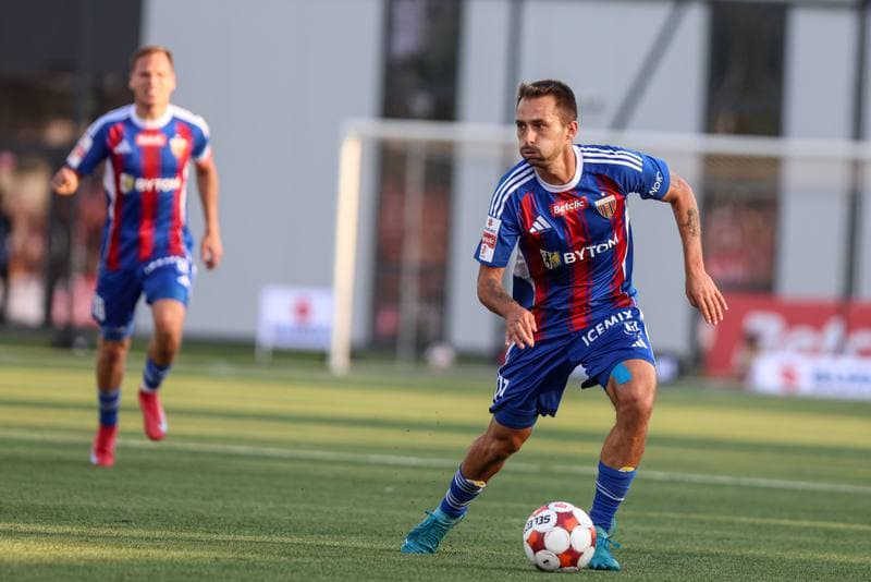 Football. Betclic I liga. Polonia Bytom - Pogon Grodzisk Mazowiecki. 20.08.2025