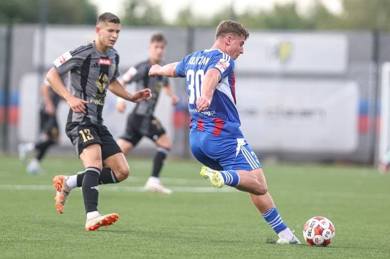 Football. Betclic I liga. Polonia Bytom - Pogon Grodzisk Mazowiecki. 20.08.2025
