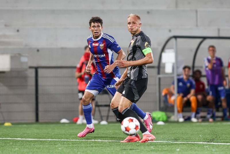 Football. Betclic I liga. Polonia Bytom - Pogon Grodzisk Mazowiecki. 20.08.2025