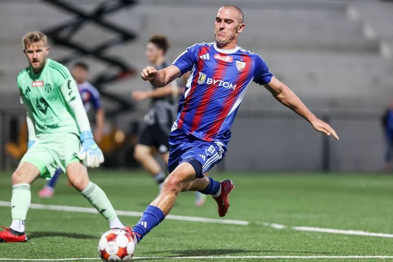 Football. Betclic I liga. Polonia Bytom - Pogon Grodzisk Mazowiecki. 20.08.2025