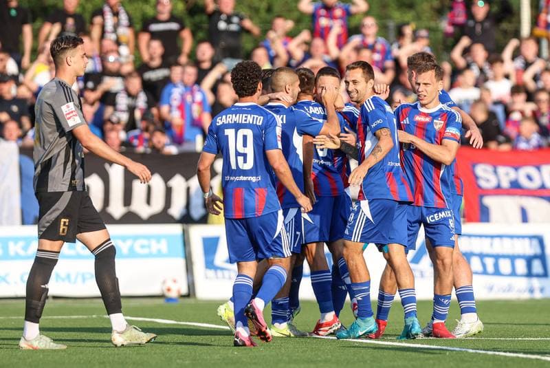 Football. Betclic I liga. Polonia Bytom - Pogon Grodzisk Mazowiecki. 20.08.2025
