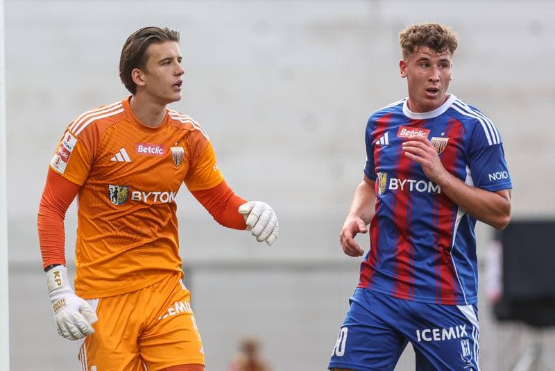 Football. Betclic I liga. Polonia Bytom - Pogon Grodzisk Mazowiecki. 20.08.2025