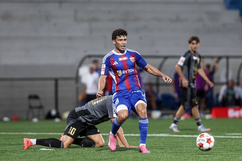 Football. Betclic I liga. Polonia Bytom - Pogon Grodzisk Mazowiecki. 20.08.2025