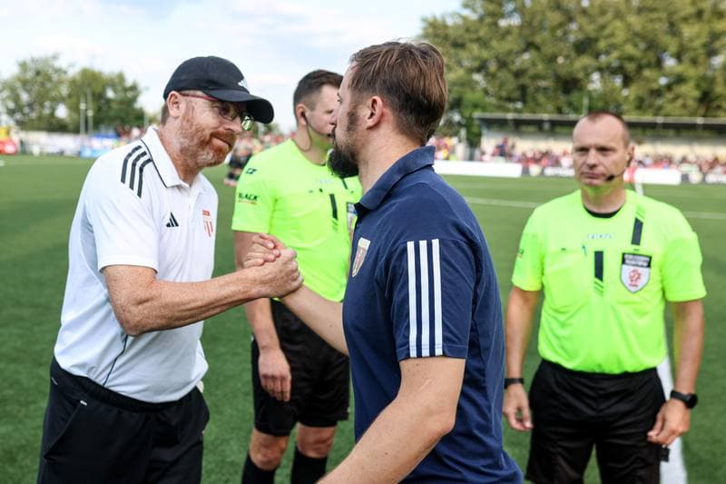 Football. Betclic I liga. Polonia Bytom - Pogon Grodzisk Mazowiecki. 20.08.2025