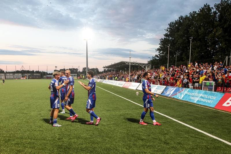 Football. Betclic I liga. Polonia Bytom - Pogon Grodzisk Mazowiecki. 20.08.2025