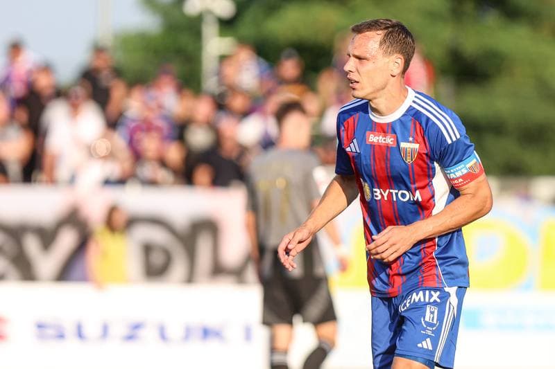 Football. Betclic I liga. Polonia Bytom - Pogon Grodzisk Mazowiecki. 20.08.2025