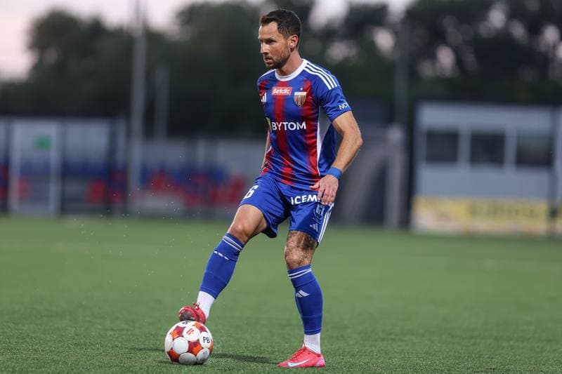 Football. Betclic I liga. Polonia Bytom - Pogon Grodzisk Mazowiecki. 20.08.2025