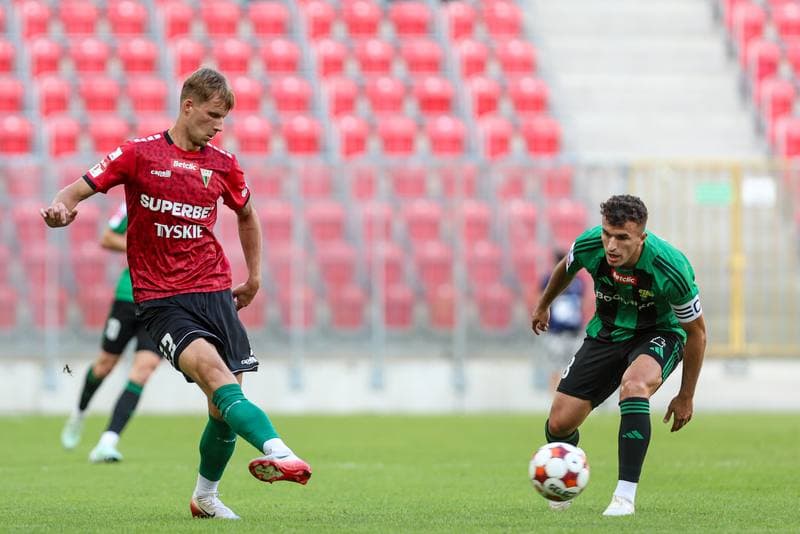 Football. Betclic I liga. GKS Tychy - Gornik Leczna. 17.08.2025