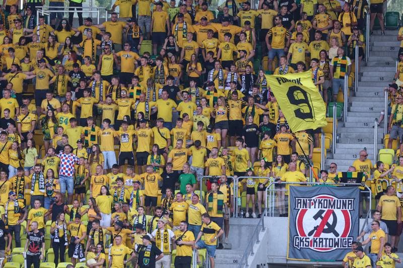 Football. PKO BP Ekstraklasa. GKS Katowice - Arka Gdynia. 16.08.2025