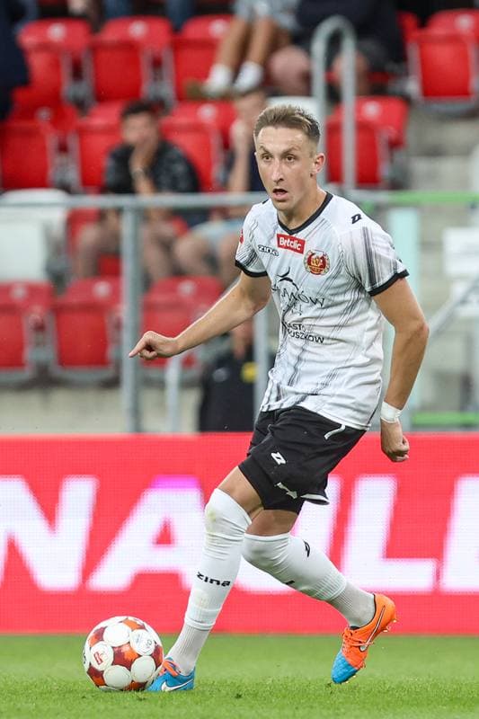Football. Betclic I liga. Wieczysta Krakow - Znicz Pruszkow. 01.08.2025