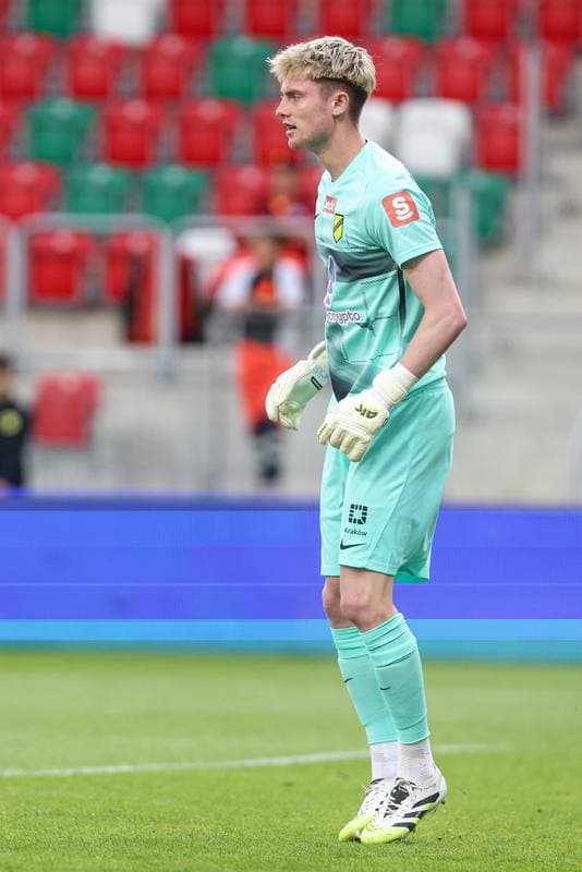 Football. Betclic I liga. Wieczysta Krakow - Znicz Pruszkow. 01.08.2025