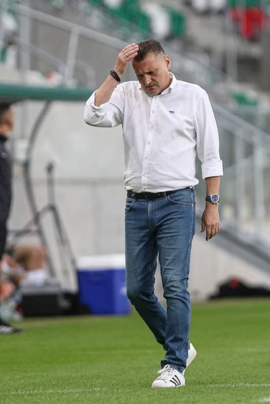 Football. Betclic I liga. Wieczysta Krakow - Znicz Pruszkow. 01.08.2025