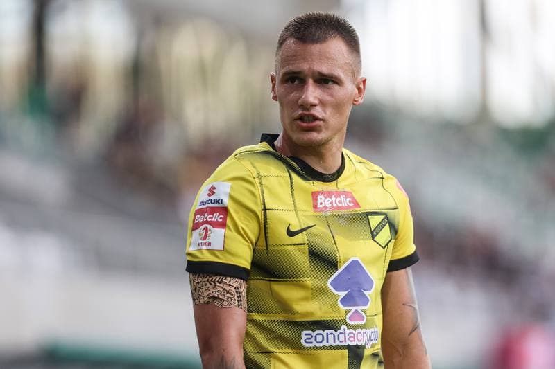 Football. Betclic I liga. Wieczysta Krakow - Znicz Pruszkow. 01.08.2025