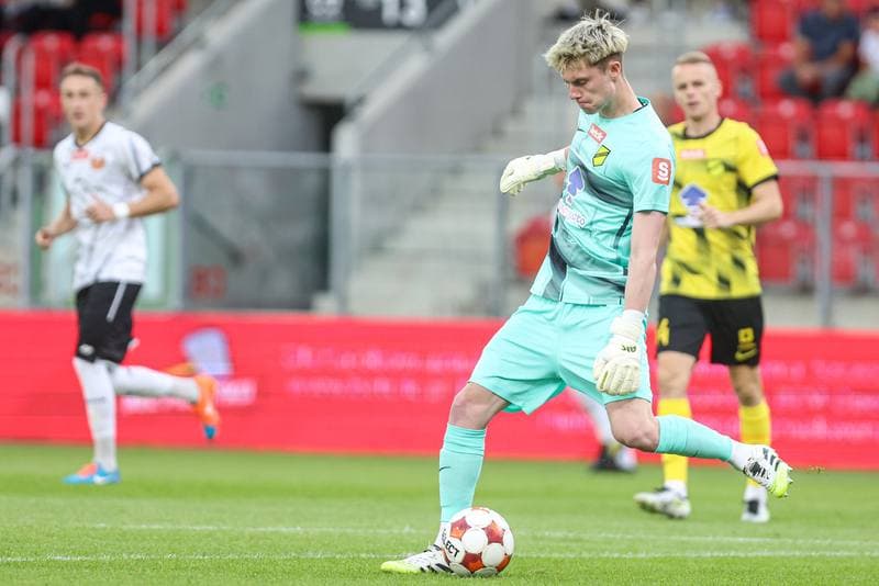 Football. Betclic I liga. Wieczysta Krakow - Znicz Pruszkow. 01.08.2025