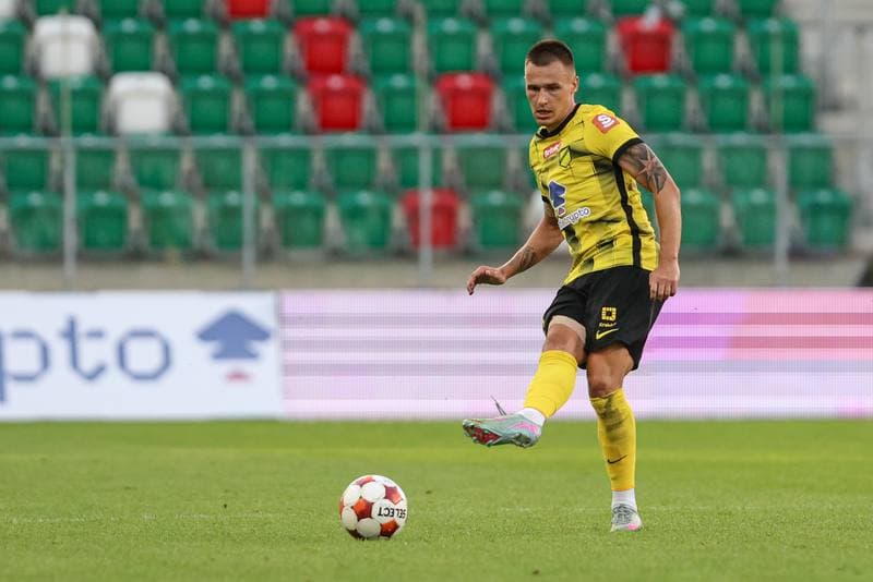 Football. Betclic I liga. Wieczysta Krakow - Znicz Pruszkow. 01.08.2025