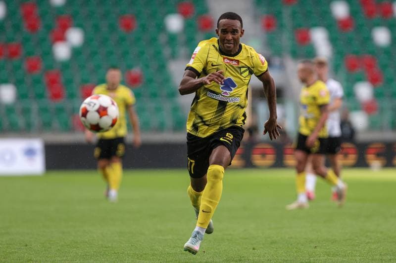 Football. Betclic I liga. Wieczysta Krakow - Znicz Pruszkow. 01.08.2025