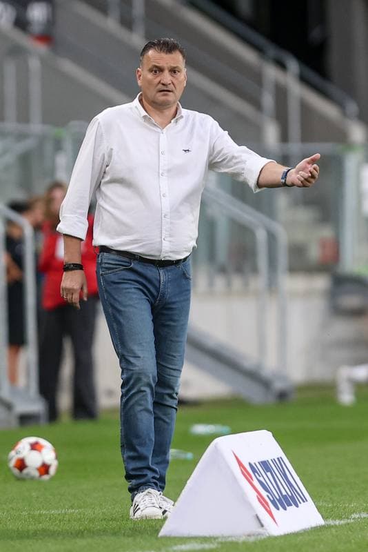 Football. Betclic I liga. Wieczysta Krakow - Znicz Pruszkow. 01.08.2025