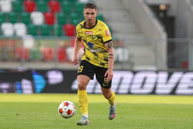 Football. Betclic I liga. Wieczysta Krakow - Znicz Pruszkow. 01.08.2025
