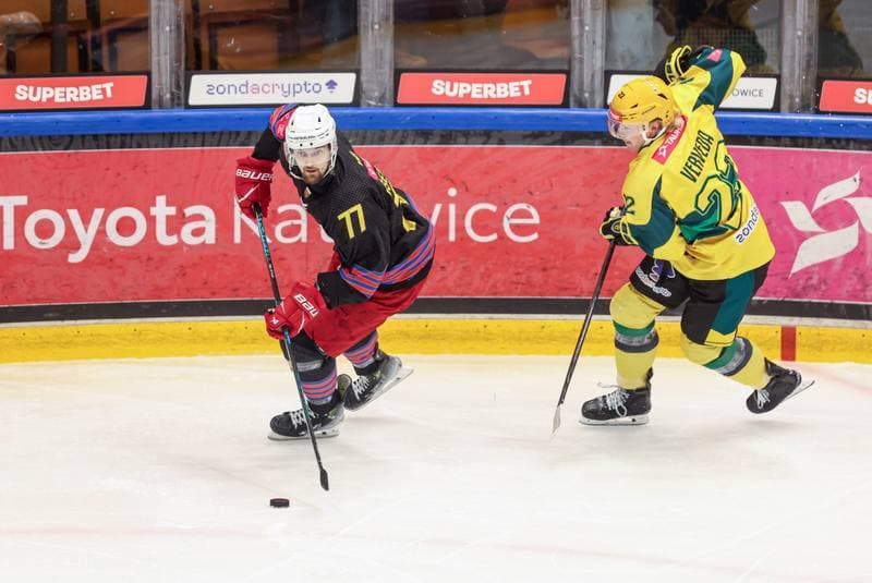 Ice Hockey. Tauron Hokej Liga. GKS Katowice - BS Polonia Bytom. 10.10.2025