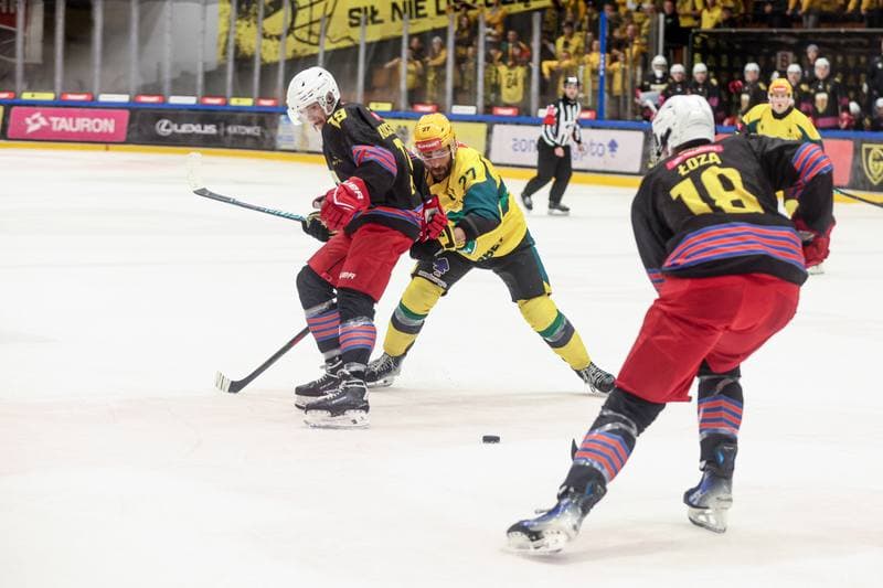 Ice Hockey. Tauron Hokej Liga. GKS Katowice - BS Polonia Bytom. 10.10.2025