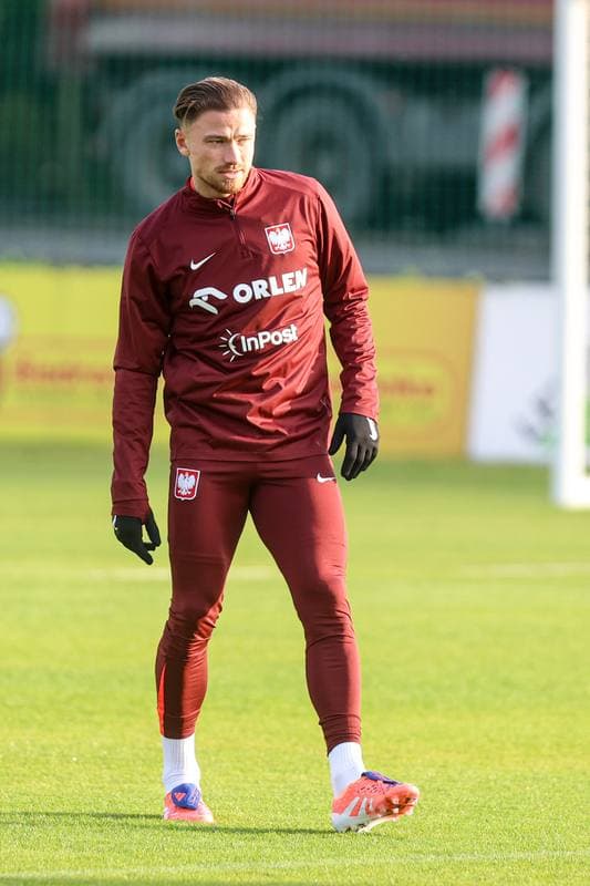 Football. Poland national team. Training. 08.10.2025
