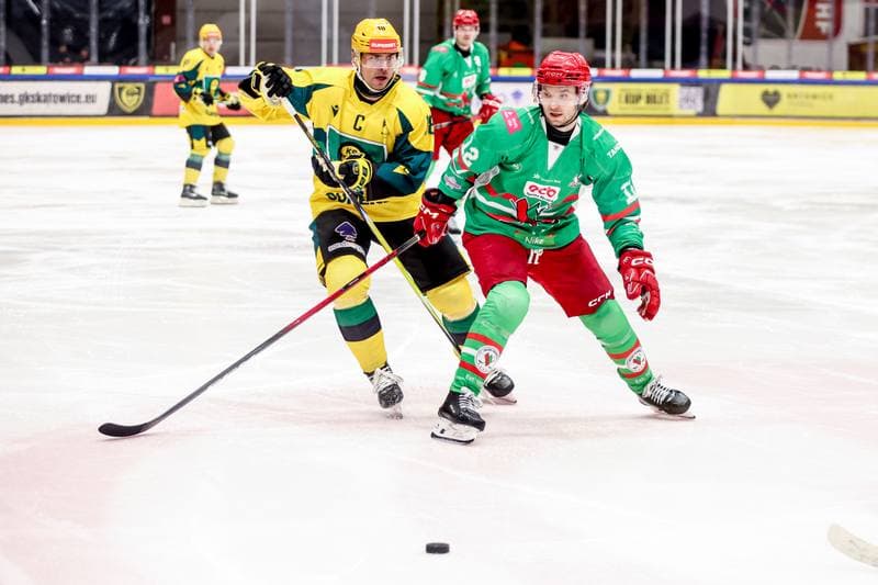 Ice Hockey. Tauron Hokej Liga. GKS Katowice - ECB Zaglebie Sosnowiec. 03.10.2025