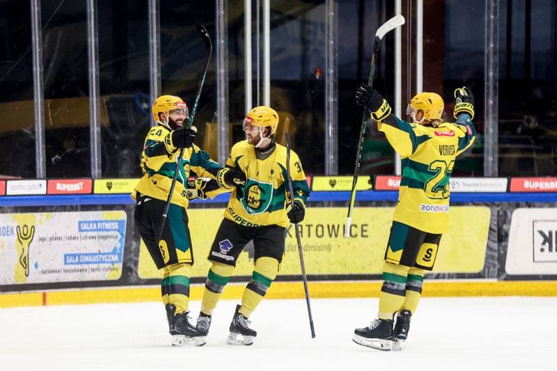 Ice Hockey. Tauron Hokej Liga. GKS Katowice - ECB Zaglebie Sosnowiec. 03.10.2025