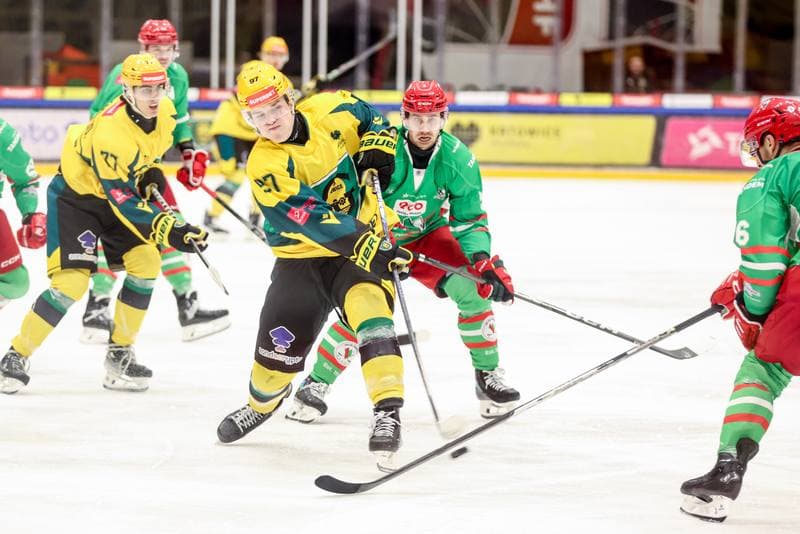 Ice Hockey. Tauron Hokej Liga. GKS Katowice - ECB Zaglebie Sosnowiec. 03.10.2025