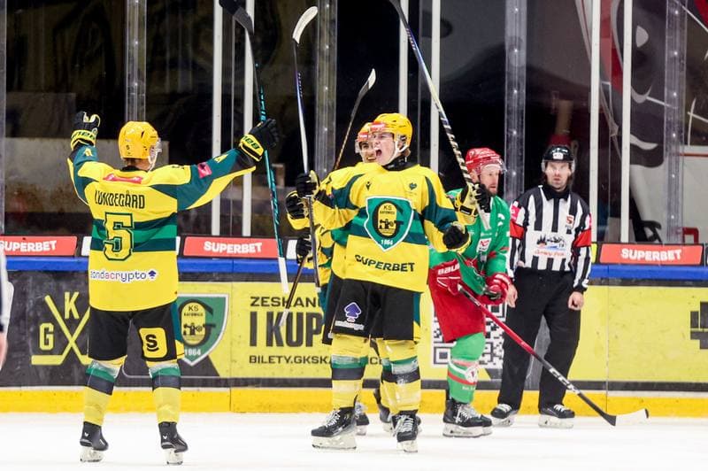 Ice Hockey. Tauron Hokej Liga. GKS Katowice - ECB Zaglebie Sosnowiec. 03.10.2025