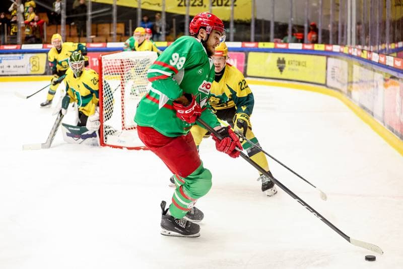 Ice Hockey. Tauron Hokej Liga. GKS Katowice - ECB Zaglebie Sosnowiec. 03.10.2025