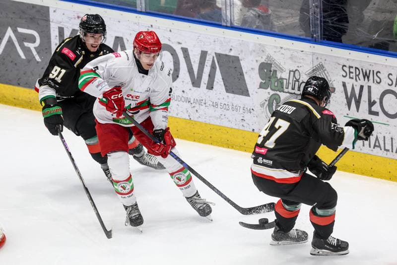 Ice Hockey. Tauron Hokej Liga. ECB Zaglebie Sosnowiec - GKS Tychy. 28.09.2025
